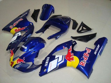 Großhandel R1 2000-2001 Motorrad Verkleidungen - Rot Bull