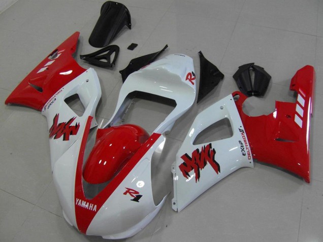 Großhandel R1 2000-2001 Motorrad Verkleidungen - Rot Weiß Rennen Großhandel R1 2000-2001 Motorrad Verkleidungen - Rot Weiß Rennen