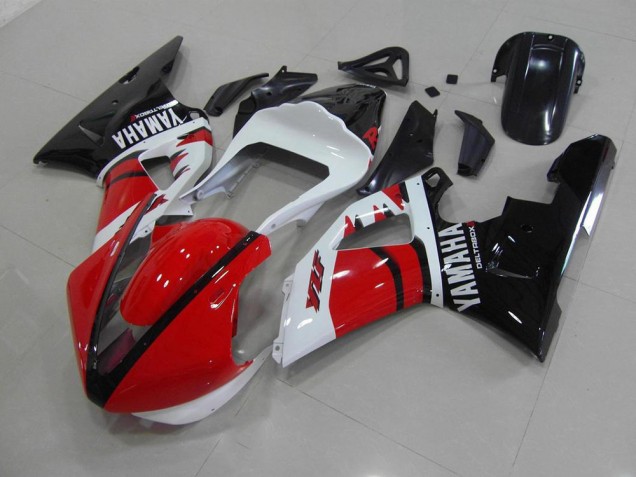 Großhandel R1 2000-2001 Motorrad Verkleidungen - Rot Schwarz Weiß Renn Version Großhandel R1 2000-2001 Motorrad Verkleidungen - Rot Schwarz Weiß Renn Version
