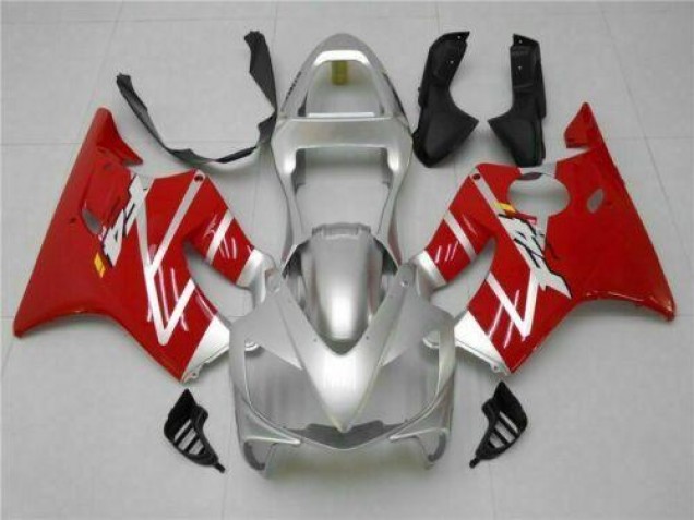 Großhandel CBR 600 F4i 2001-2003 Motorrad Verkleidungen - Silber Rot Großhandel CBR 600 F4i 2001-2003 Motorrad Verkleidungen - Silber Rot