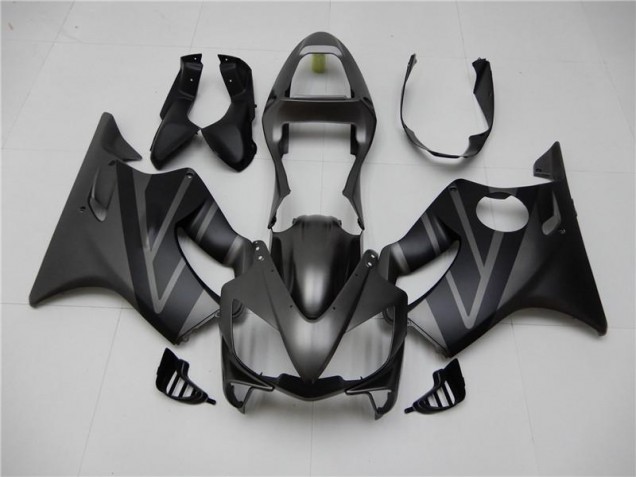 Großhandel CBR 600 F4i 2001-2003 Motorrad Verkleidungen - Matt Schwarz Grau Großhandel CBR 600 F4i 2001-2003 Motorrad Verkleidungen - Matt Schwarz Grau
