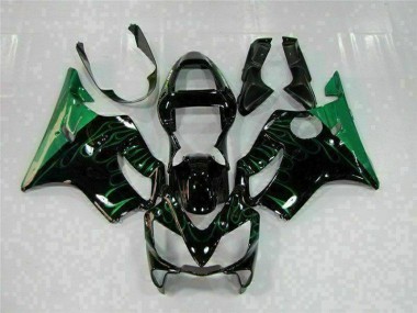 Großhandel CBR 600 F4i 2001-2003 Motorrad Verkleidungen - Grün
