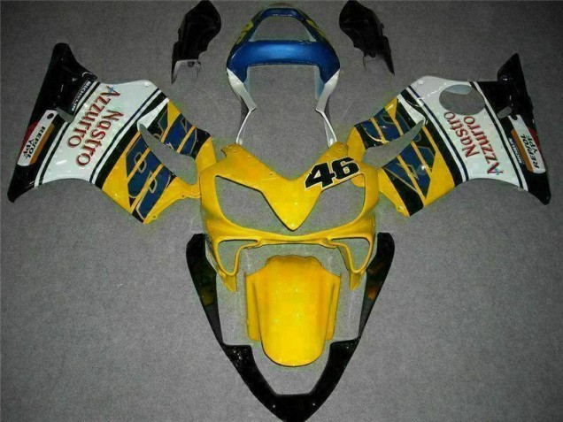 Großhandel CBR 600 F4i 2001-2003 Motorrad Verkleidungen - Gelb Weiß Großhandel CBR 600 F4i 2001-2003 Motorrad Verkleidungen - Gelb Weiß