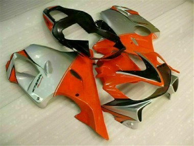Großhandel CBR 600 F4i 2001-2003 Motorrad Verkleidung - Rot Silber