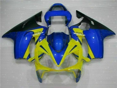 Großhandel CBR 600 F4i 2001-2003 Motorrad Verkleidungen - Gelb Blau