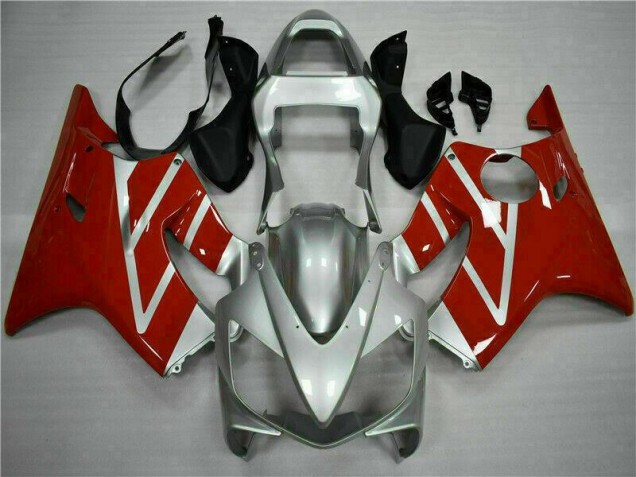 Großhandel CBR 600 F4i 2001-2003 Motorrad Vollverkleidung - Rot Silber Großhandel CBR 600 F4i 2001-2003 Motorrad Vollverkleidung - Rot Silber
