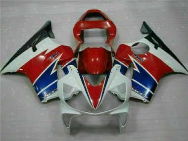 Großhandel CBR 600 F4i 2001-2003 Motorrad Verkleidungen - Rot Weiß Blau
