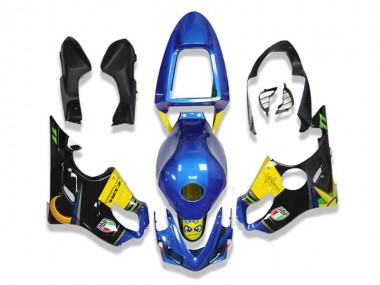 Großhandel CBR 600 F4i 2001-2003 Motorrad Verkleidungen - Blau Hai