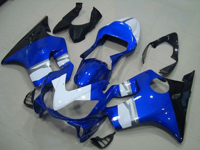 Großhandel CBR 600 F4i 2001-2003 Motorrad Verkleidungen - Weiß Blau Schwarz Großhandel CBR 600 F4i 2001-2003 Motorrad Verkleidungen - Weiß Blau Schwarz