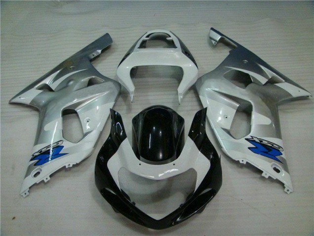 Großhandel GSXR 600 / 750 K1 K2 K3 2001-2003 Motorrad Verkleidung - Silber Schwarz Großhandel GSXR 600 / 750 K1 K2 K3 2001-2003 Motorrad Verkleidung - Silber Schwarz