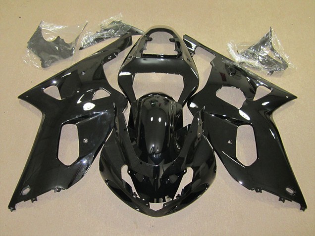Großhandel GSXR 600 K1 K2 K3 2001-2003 Motorrad Verkleidungen - Schwarz Großhandel GSXR 600 K1 K2 K3 2001-2003 Motorrad Verkleidungen - Schwarz