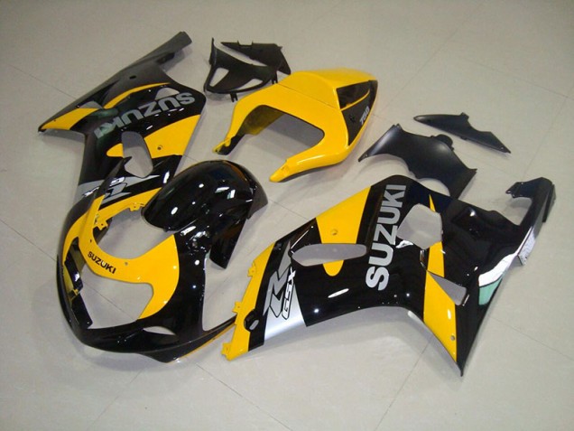 Großhandel GSXR 750 K1 K2 K3 2001-2003 Motorrad Verkleidungen - Gelb Schwarz Großhandel GSXR 750 K1 K2 K3 2001-2003 Motorrad Verkleidungen - Gelb Schwarz