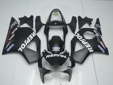 Großhandel CBR 900 RR 954 2002-2003 Motorrad Verkleidungen - Matt Schwarzer Repsol