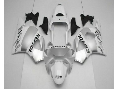 Großhandel CBR 900 RR 954RR 2002-2003 Motorrad Verkleidungen - Weiß Silber Schwarz Repsol