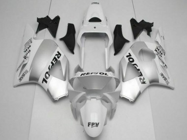 Großhandel CBR 900 RR 954RR 2002-2003 Motorrad Verkleidungen - Weiß Silber Schwarz Repsol