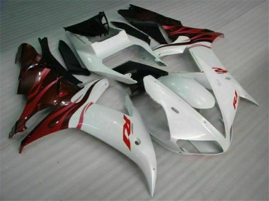Großhandel R1 2002-2003 Motorrad Vollverkleidung - Weiß