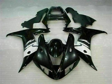 Großhandel R1 2002-2003 Motorrad Vollverkleidung - Schwarz