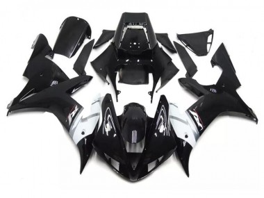 Großhandel R1 2002-2003 Motorrad Verkleidungen - Schwarz Weiß
