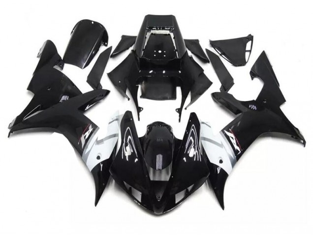 Großhandel R1 2002-2003 Motorrad Verkleidungen - Schwarz Weiß