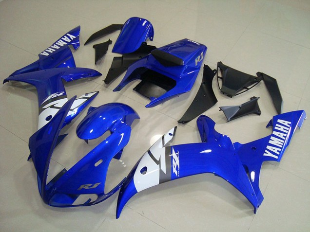 Großhandel R1 2002-2003 Motorrad Verkleidungen - Weiß Blau Großhandel R1 2002-2003 Motorrad Verkleidungen - Weiß Blau