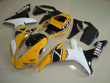 Großhandel R1 2002-2003 Motorrad Verkleidungen - Gelb Anniversary