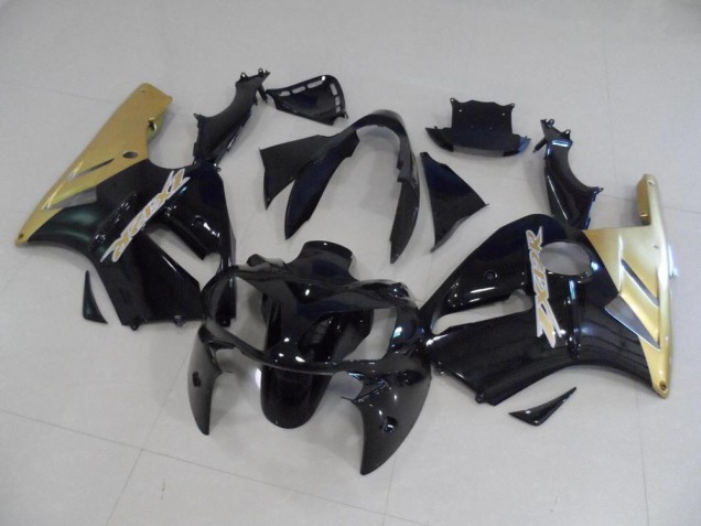 Großhandel ZX12R 2002-2006 Motorrad Verkleidungen - Schwarz und Gold Großhandel ZX12R 2002-2006 Motorrad Verkleidungen - Schwarz und Gold