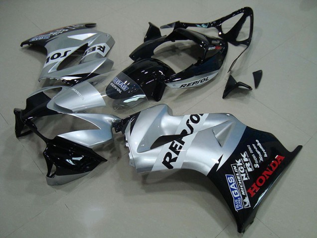 Großhandel VFR 800 2002-2013 Motorrad Verkleidung - Silber Repsol Großhandel VFR 800 2002-2013 Motorrad Verkleidung - Silber Repsol