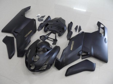 Großhandel Ducati 749 999 2003-2004 Motorrad Verkleidungen - Matt Schwarze und goldene Aufkleber