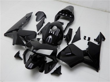 Großhandel CBR 600 RR 2003-2004 Motorrad Verkleidung - Glänzend Schwarz