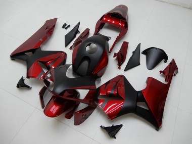 Großhandel CBR 600 RR 2003-2004 Motorrad Verkleidungen - Rot Schwarz