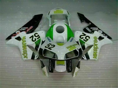 Großhandel CBR 600 RR 2003-2004 Motorrad Verkleidungen - Grün Weiß Schwarz