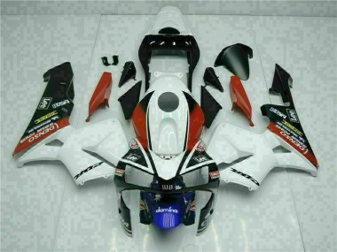 Großhandel CBR 600 RR 2003-2004 Motorrad Verkleidungen - Weiß Blau