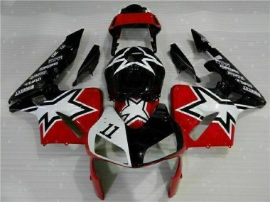 Großhandel CBR 600 RR 2003-2004 Motorrad Verkleidungen - Schwarz Weiß 11