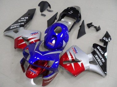 Großhandel CBR 600 RR 2003-2004 Motorrad Verkleidungen - Rot Silber Blau