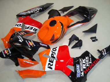 Großhandel CBR 600 RR 2003-2004 Motorrad Verkleidungen Komplett Sets - Repsol