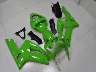 Großhandel ZX6R 2003-2004 Motorrad Verkleidung - Grün