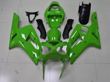 Großhandel ZX6R 2003-2004 Motorrad Verkleidung - Grün