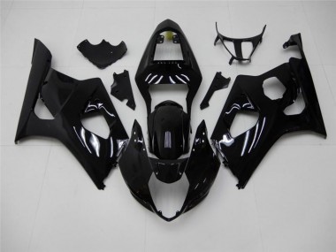 Großhandel GSXR 1000 K3 2003-2004 Motorrad Verkleidung - Glänzend Schwarz