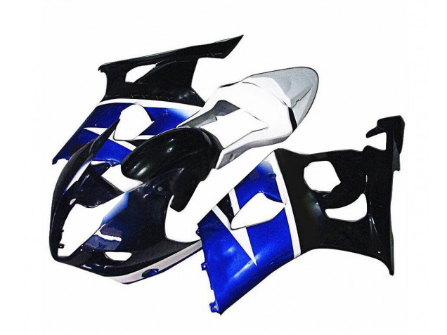 Großhandel GSXR 1000 K3 2003-2004 Motorrad Verkleidungen - Blau Weiß