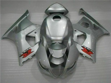 Großhandel GSXR 1000 K3 2003-2004 Motorrad Verkleidungen - Silber