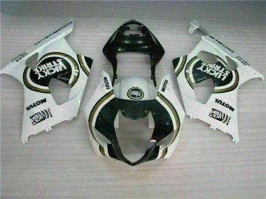 Großhandel GSXR 1000 K3 2003-2004 Motorrad Verkleidungen - Weiß