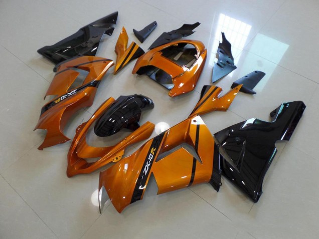 Großhandel ZX10R 2003-2005 Motorrad Verkleidungen - Gold Schwarz Großhandel ZX10R 2003-2005 Motorrad Verkleidungen - Gold Schwarz