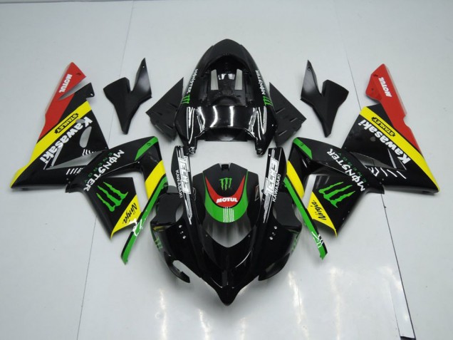 Großhandel ZX10R 2003-2005 Motorrad Verkleidungen - Schwarz Gelbes Monster Großhandel ZX10R 2003-2005 Motorrad Verkleidungen - Schwarz Gelbes Monster