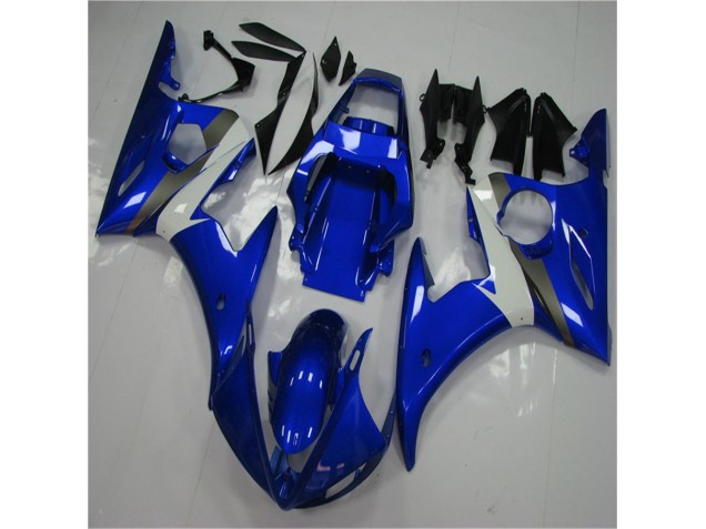 Großhandel R6 2003-2005 Motorrad Vollverkleidung - Blau Weiß Großhandel R6 2003-2005 Motorrad Vollverkleidung - Blau Weiß