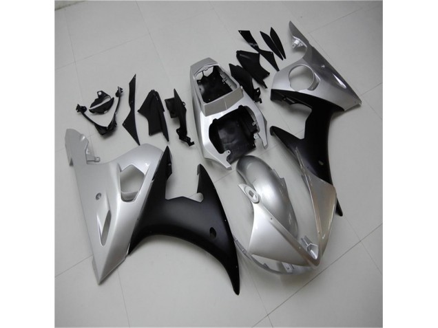 Großhandel R6 2003-2005 Motorrad Verkleidungen - Silber Schwarz Großhandel R6 2003-2005 Motorrad Verkleidungen - Silber Schwarz