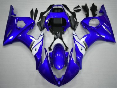 Großhandel R6 2003-2005 Motorrad Verkleidung - Blau Weiß