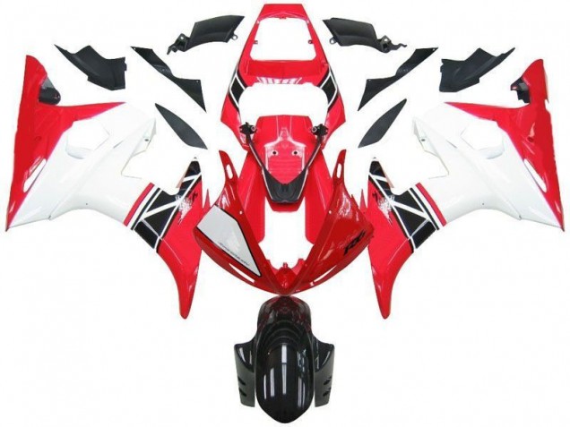 Großhandel R6 2003-2005 Motorrad Verkleidungen - Rot Weiß Schwarz Großhandel R6 2003-2005 Motorrad Verkleidungen - Rot Weiß Schwarz