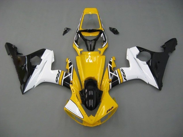 Großhandel R6 2003-2005 Motorrad Verkleidungen - Gelb Weiß Schwarz Großhandel R6 2003-2005 Motorrad Verkleidungen - Gelb Weiß Schwarz