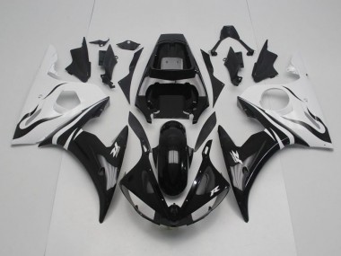 Großhandel R6 2003-2005 Motorrad Verkleidung - Schwarz Weiß