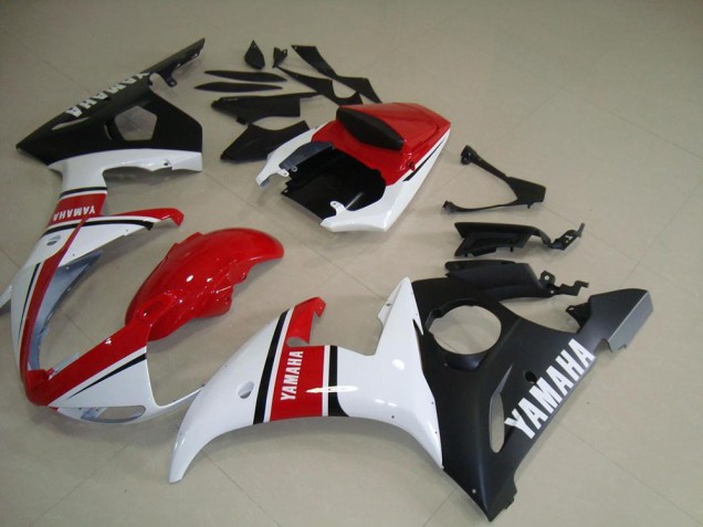 Großhandel R6 2003-2005 Motorrad Verkleidungen - Rot Weiß Matt Schwarz Großhandel R6 2003-2005 Motorrad Verkleidungen - Rot Weiß Matt Schwarz